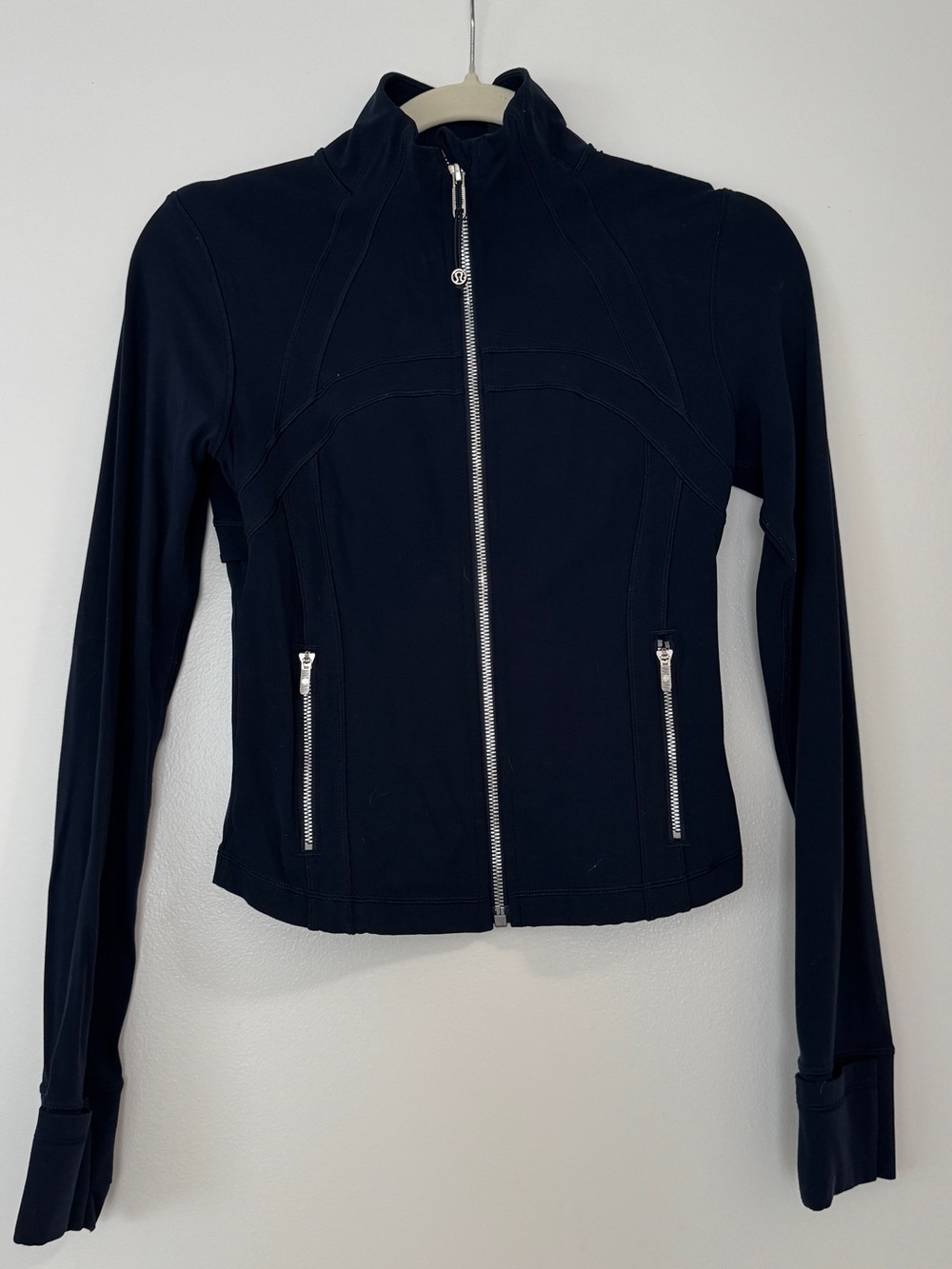 lululemon athletica Navy Blue Zip-Up Jacket